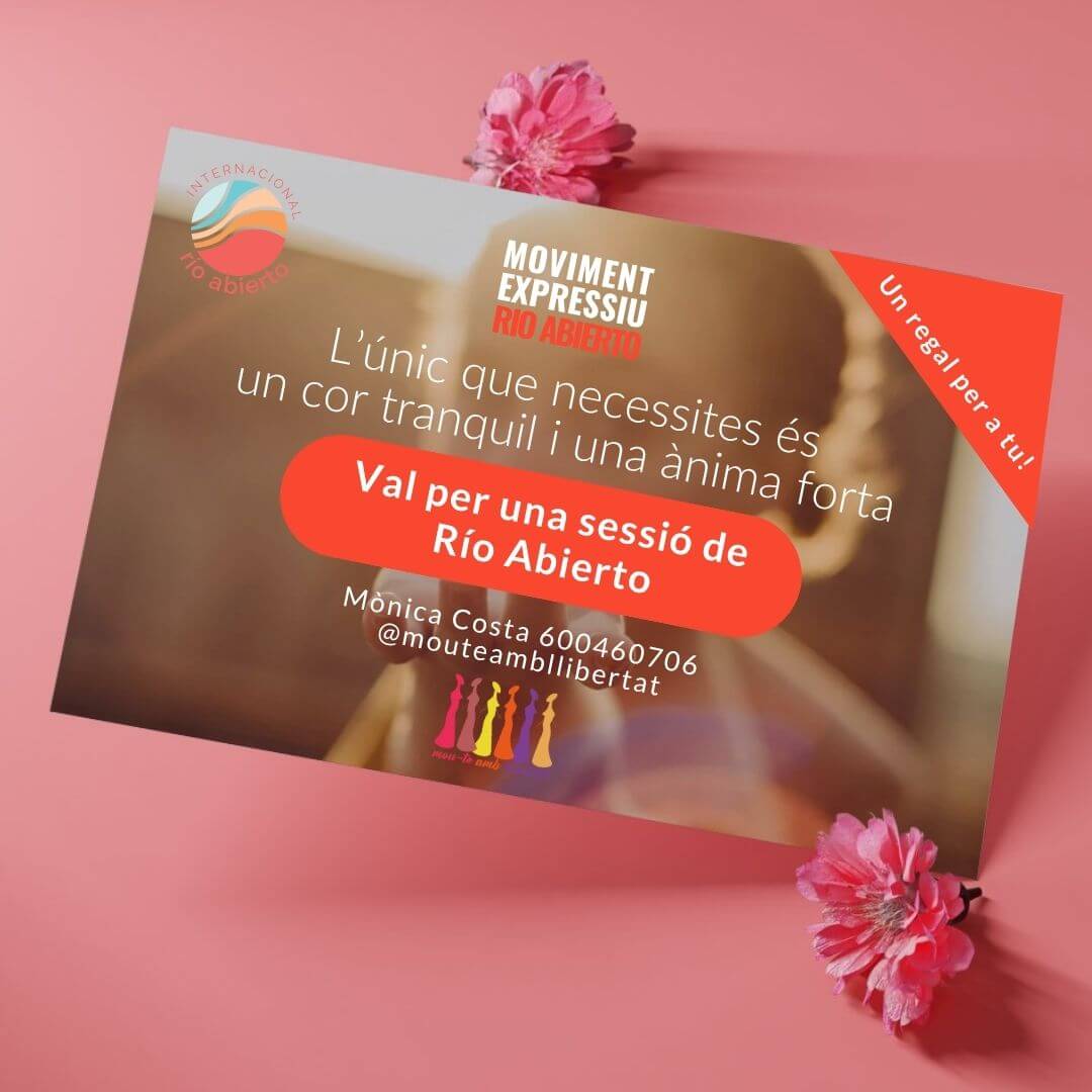 Regal-Rio Abierto Regala Rio Abierto – Un espai per reconnectar amb el cos i l’ànima. Mònica Costa